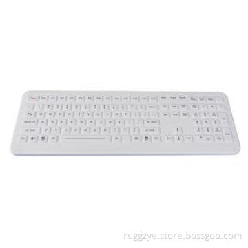 IP68 medical keyboard / hospital keyboards with integrated